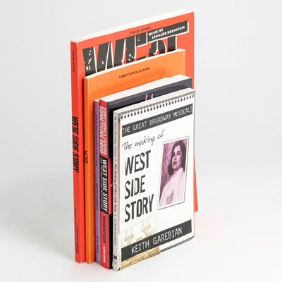Lot 265 - Stephen Sondheim's copy of the book edition of West Side Story and other related volumes