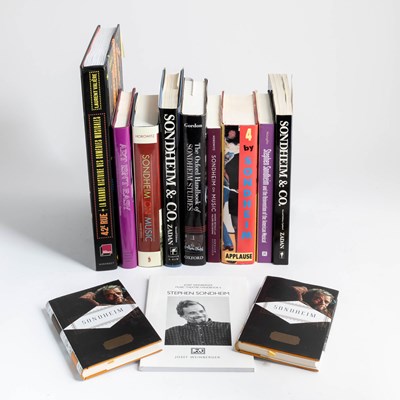 Lot 297 - A group of volumes about Stephen Sondheim
