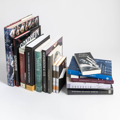 Lot 296 - A group of volumes about Stephen Sondheim