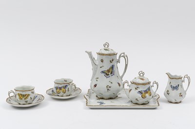 Lot 1126 - Anna Weatherly Designs Spring in Budapest Pattern Porcelain Coffee Service