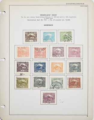 Lot 11 - Czechoslovakia, Spain and Swiss Philatelic Group