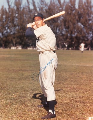 Lot 1 - A signed photograph of the Yankee Clipper