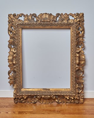 Lot 359 - Early 18th Century Rococo Carved Giltwood Frame
