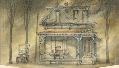 Lot 603 - An original Ming Cho Lee set design