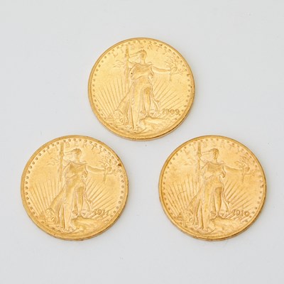 Lot 140 - United States $20 St. Gaudens Group