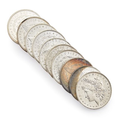 Lot 91 - United States Morgan Dollar Group