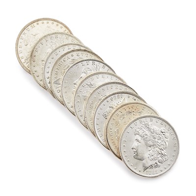 Lot 88 - United States Morgan Dollar Group