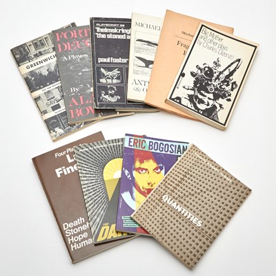 Lot 526 - A group of contemporary plays and poetry, many signed or inscribed
