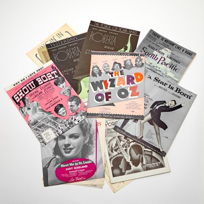 Lot 638 - A remarkable collection of sheet music from the collection of Harold Arlen