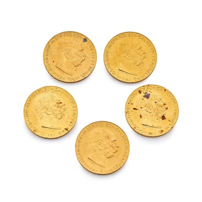 Lot 44 - Austria 1915 100 Corona Restrike KM # 2819