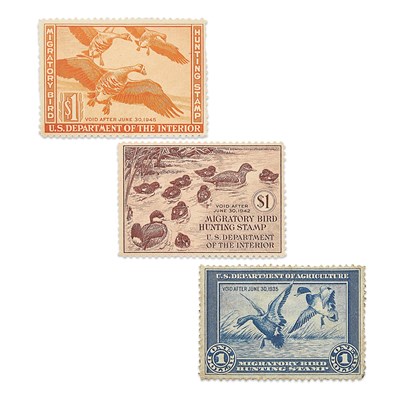 Lot 22 - United States Hunting Permit Stamps Group
