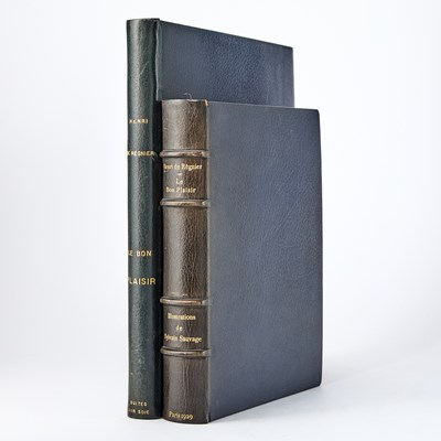 Lot 198 - Sauvage's Le Bon Plaisir together with the rare separately-issued suite on silk