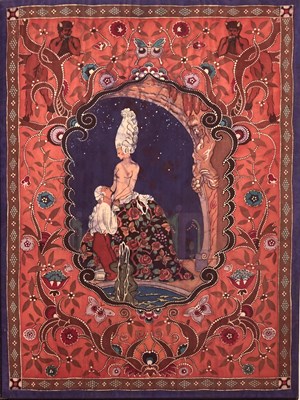 Lot 215 - A Georges Levitzky binding on the rarest state of Barbier's Fêtes Galantes
