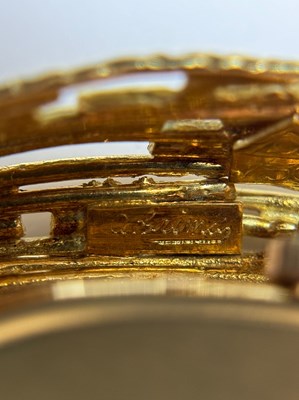 Lot 1015 - Andrew Grima Gold Pendant-Watch, Omega