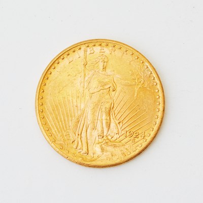 Lot 142 - United States 1924 $20 St. Gaudens