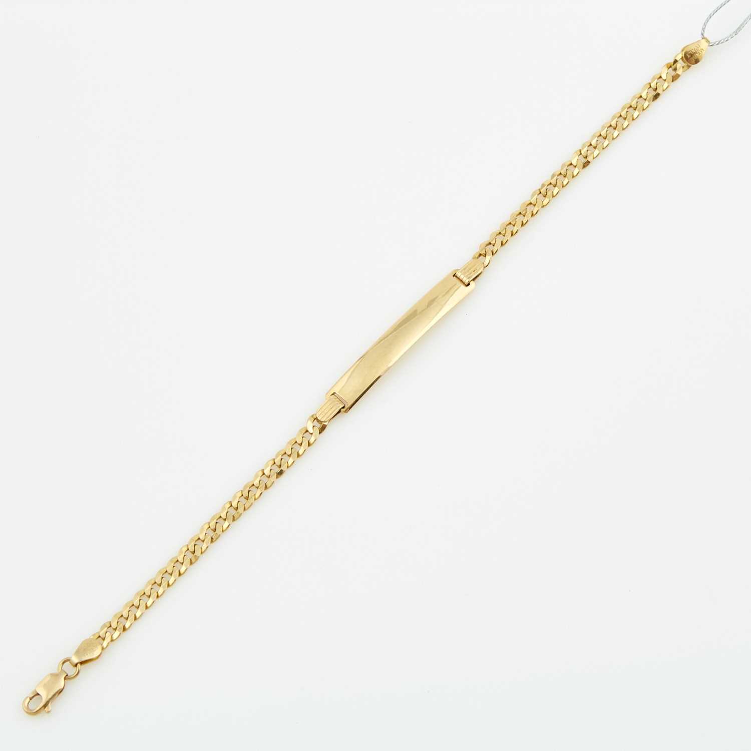 Lot 88 - Gold ID Bracelet, 14K 4 dwt.