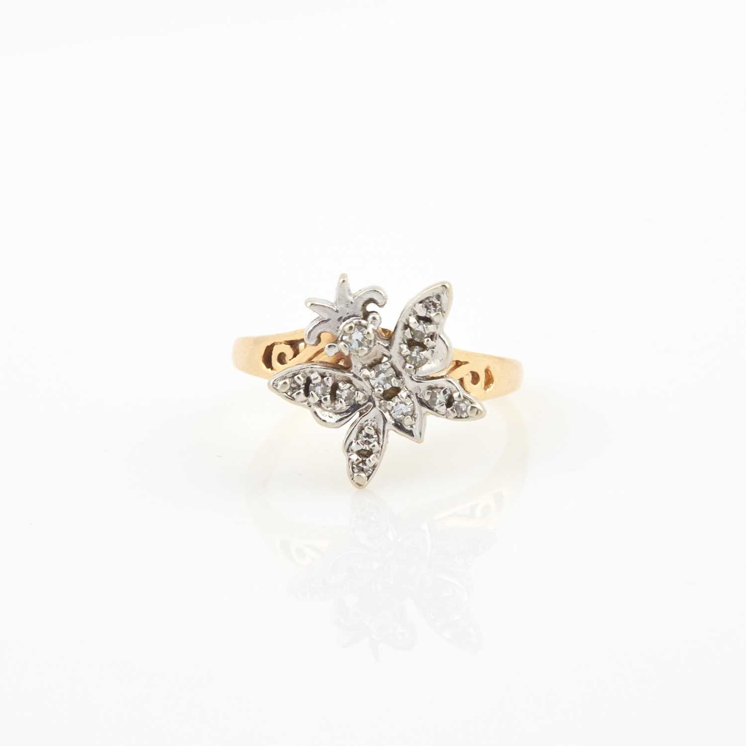 Lot 169 - Diamond Ring, 14K 2 dwt.