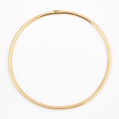 Lot 256 - Gold Necklace, 14K 15 dwt.