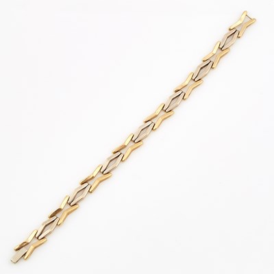 Lot 259 - Gold Flexible Bracelet, 14K 6 dwt.