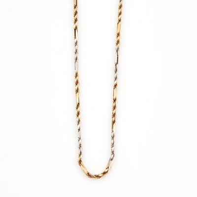 Lot 269 - Gold Neck Chain, 14K 9 dwt.