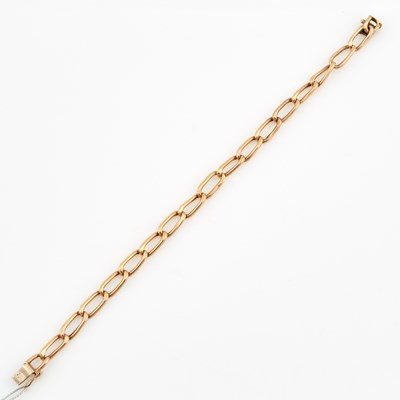 Lot 273 - Gold Flexible Bracelet, 14K 4 dwt., damaged