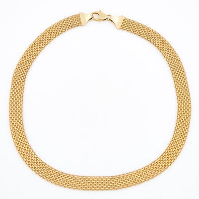 Lot 451 - Gold Necklace, 14K 13 dwt.