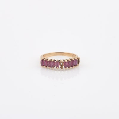 Lot 611 - Gold and Stone Ring, 14K 1 dwt. all, stones missing
