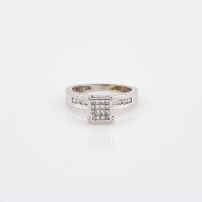 Lot 620 - Diamond Ring, 14K 2 dwt.