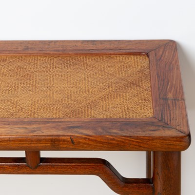 Lot 141 - A Chinese Huanghuali Bench