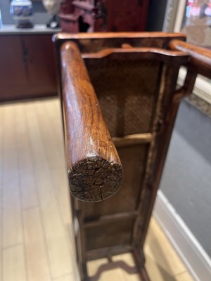 Lot 141 - A Chinese Huanghuali Bench