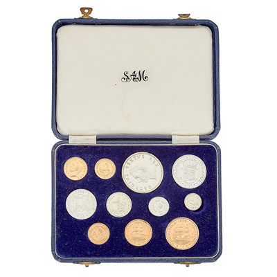 Lot 57 - So. Africa Eleven-Piece Proof Set K, # PS24
