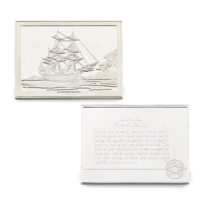 Lot 6 - Franklin Mint Sailing Vessels Sterling Silver Issue
