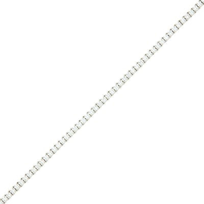 Lot 86 - Asprey Platinum and Diamond Bracelet