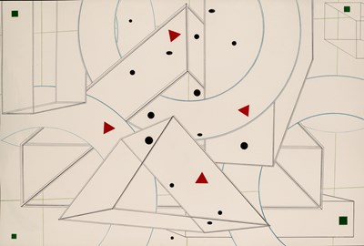 Lot 88 - Al Held (1928-2005)
