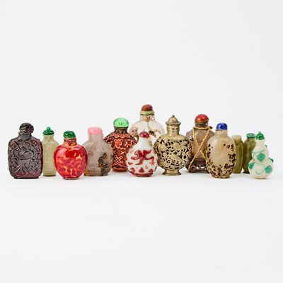 Lot 547 - A Group of Chinese Snuff Bottles