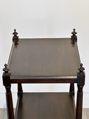 Lot 1057 - Regency Rosewood Three-tier Etagere