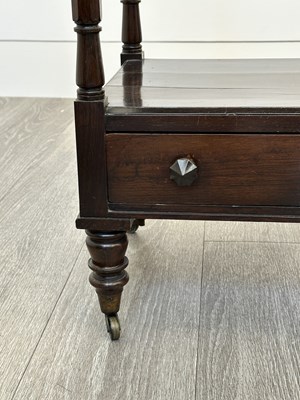 Lot 1057 - Regency Rosewood Three-tier Etagere