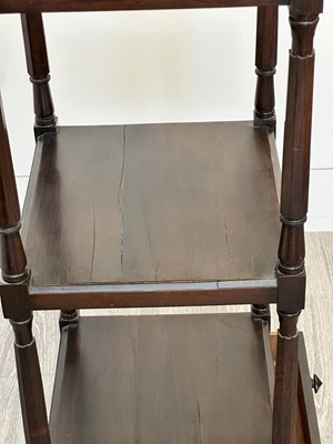 Lot 1057 - Regency Rosewood Three-tier Etagere