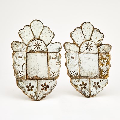 Lot 157 - Pair of Continental Baroque Style Mirrors