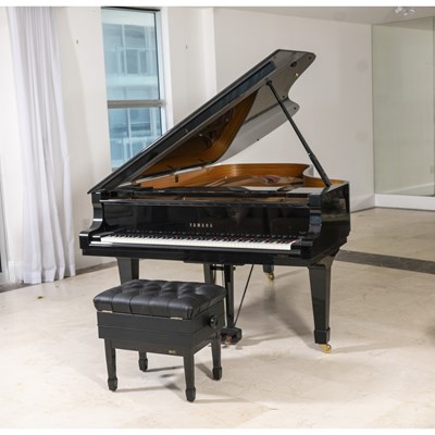 Lot 211 - Jerry Herman's Yamaha Model C7 Ebonized Grand Piano
