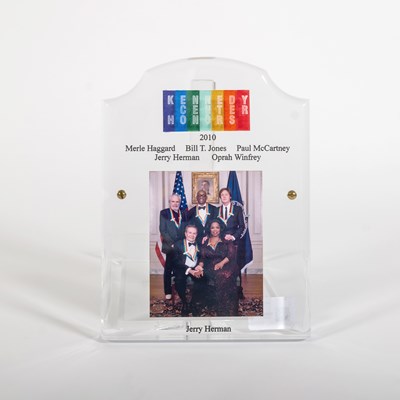 Lot 228 - The 2010 Kennedy Center Honors Presented to Jerry Herman