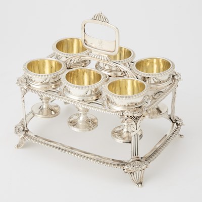 Lot 124 - George III Sterling Silver Egg Frame