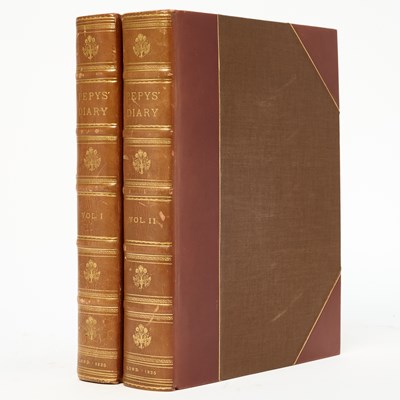 Lot 107 - The first edition of Pepys' Memoirs