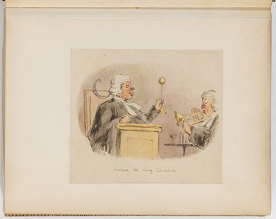 Lot 258 - The Life of Leech, with original drawings