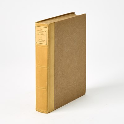 Lot 161 - A book on collecting inscribed by A. Edward Newton