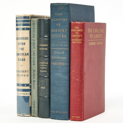 Lot 323 - Five works signed or inscribed by Hoover