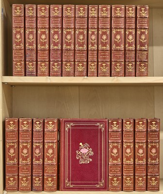 Lot 188 - A finely bound set of the works of Robert Louis Stevenson