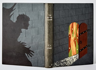 Lot 599 - Fine binding on the first edition of one of the Narnia books