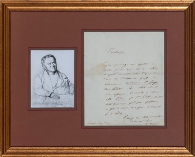 Lot 158 - Stendhal on the famous giraffe that visited Paris in 1827