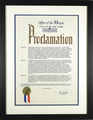 Lot 436 - Al Jaffee's Awards